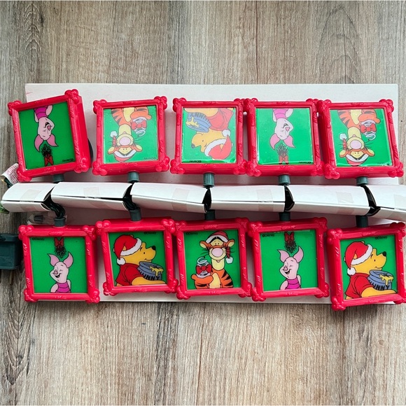 Other - Vintage Noma Disney Winnie the Pooh Christmas Indoor/Outdoor Lights in Box 2